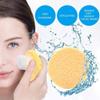 50 Pc Exfoliating Facial Sponges Face Wash Cellulose Scrubber Pads Cleansing Spa Facial Sponges Compressed Cellulose Face Cleansing Spa Sponge Remove Makeup Dead Skin Cells Beauty Cosmetic Reusable view 3