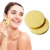 50 Pc Exfoliating Facial Sponges Face Wash Cellulose Scrubber Pads Cleansing Spa Facial Sponges Compressed Cellulose Face Cleansing Spa Sponge Remove Makeup Dead Skin Cells Beauty Cosmetic Reusable view 4