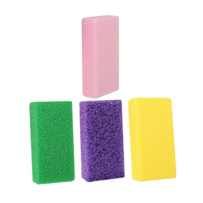 BIUDECO 4pcs Foot Care Exfoliating Files Assorted Pedicure Tools for Smooth Skin Callus Remover and Trimmer for Feet Heels and Soles Easy to Clean and Portable