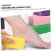 BIUDECO 4pcs Foot Care Exfoliating Files Assorted Pedicure Tools for Smooth Skin Callus Remover and Trimmer for Feet Heels and Soles Easy to Clean and Portable view 3