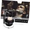 BIUDECO Men Shaving Kit Hair Beard Brush Razor Bowl Shaving Brush Men's Razor Stand Shave and Stand view 4
