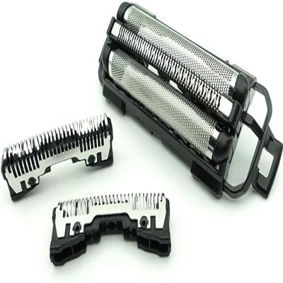 WES9015P Replacement Shaver Outer Foil and Blade Set Compatible for Panasonic ES LT2/ LT 4/ LT6 Men Wet and dry Cutter Head Accessories