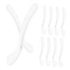 Beatifufu 10pcs Facial Spatulas for Skin Care Makeup Spoons for Cream and Lotion Application Compact and Lightweight for Beauty Salons and Travel view 1