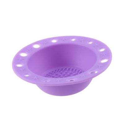 Beatifufu Deep Clean Makeup Brush Brush Cleaner Mat Groove Design Water-filled Brush Cleaning Pad