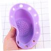 Beatifufu Deep Clean Makeup Brush Brush Cleaner Mat Groove Design Water-filled Brush Cleaning Pad view 3