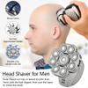 EKHOU Head Shavers for Bald Men, 6 in 1 Electric Head Shavers for Bald Men Razor Upgraded 9D Floating Cutter Grooming Head Shaver Wet and Dry Cordless Trimmer view 3