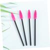 Beatifufu 100pcs Disposable Eyelash Brushes with Plastic Handle and Nylon Bristles for Makeup Application for Beauty Salons and Personal Use Versatile Lash Curlers and Eyebrow Combs Rosy view 4