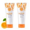 Orange Exfoliating Gel Scrub Face Body Skin Peeling Gel Face Scrub Deep Cleansing Moisturizing Facial Exfoliator Natural Orange Peeling Facial Cream for Women Skin Care (2PCS) view 1