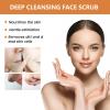 Orange Exfoliating Gel Scrub Face Body Skin Peeling Gel Face Scrub Deep Cleansing Moisturizing Facial Exfoliator Natural Orange Peeling Facial Cream for Women Skin Care (2PCS) view 4
