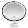 ZWFENG Adjustable Mirror, Shaving Mirror Vanity Makeup Mirror with 24 Led Lights 10X Magnifying Illuminated Dimmable Cosmetic view 1