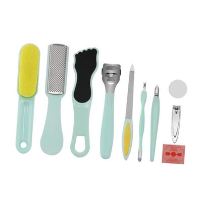 BIUDECO 10pcs Foot Rubbing Board Set Durable Pedicure Accessories for Exfoliating and Nail Care Home and Dead Skin Removal Comfortable Grip and Easy to Use