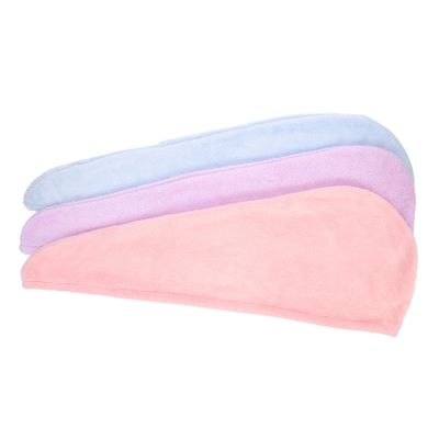 Beatifufu 3 Pack Fast Dry Hair Drying Cap Hair Towels Soft Gentle Hat for Women