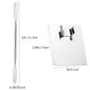 HEALEEP Makeup Mixing Palette Spatula Stainless Steel Foundation Mixing Tray Blending Plate for Nail Pigments view 4