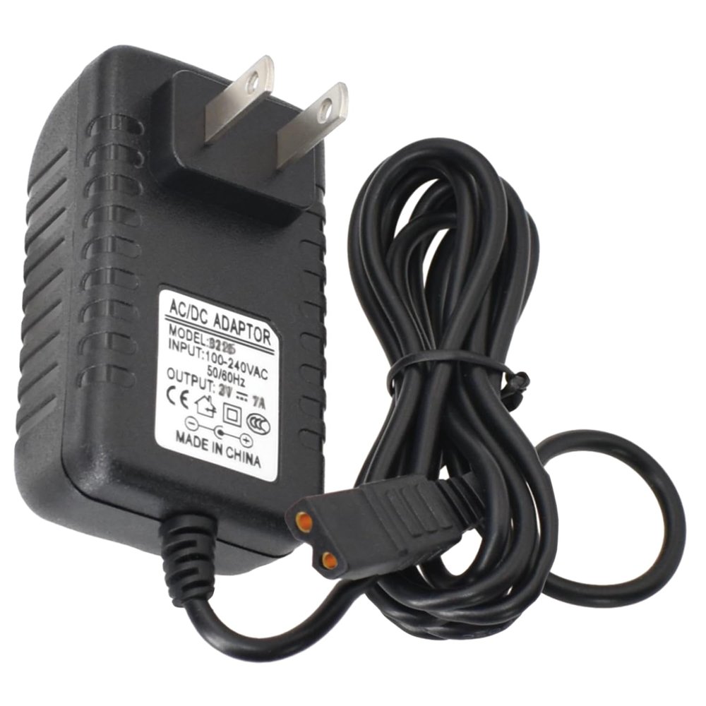 Charger Replacement for Wahl Shaver Shaper Charger, 2V Power Cord for Wahl Trimmer 8061, 8163, 8786-1001, 7367, 7357, 7029, 7060, 7035, 7339, 7356, 4000, for Wahl Clipper 5-Star Series Charging Cord