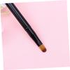 Mikinona Dicephalous Lip Brush Applicator for Lip Makeup Dual-ended Tool for Lipstick and Gloss Application Compact and Convenient for Go Touch Ups Black view 3