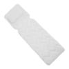 Beatifufu Elastic Bathtub Pillow Non- Cups Breathable Bath Mat for Neck and Back Support Spa Tub Accessory for Relaxation view 1