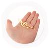 Beatifufu Fashionable Hairpin Girls Barrette Gold Hair Clips Music Note Hairpin Accessory view 2