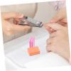 Beatifufu 50pcs Dual Side Compact Block Nail File Sponge Nail Buffing Blocks for Manicure and Buffers Kit view 2