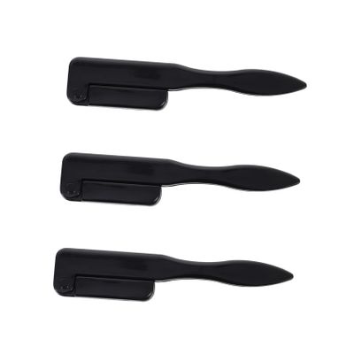 Beatifufu 3pcs Folding Eyelash and Eyebrow Brush Mini Makeup Tool for Precise Grooming Durable and Easy to Clean Compact Beauty
