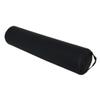 ForPro Full Round Bolster Pillow, Black, Oil and Stain-Resistant, for Massage and Yoga, 6 R x 26 L & ce Massage Sheet Set, Ultra-Light view 2