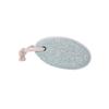Beatifufu Oval Pumice Stone for Feet Natural Volcanic Rock Dead Skin Remover and Callus Exfoliator Portable Foot Rubbing Tool for Smooth and Comfortable Skin Nordic Green view 1