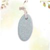 Beatifufu Oval Pumice Stone for Feet Natural Volcanic Rock Dead Skin Remover and Callus Exfoliator Portable Foot Rubbing Tool for Smooth and Comfortable Skin Nordic Green view 3
