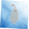 Beatifufu Oval Pumice Stone for Feet Natural Volcanic Rock Dead Skin Remover and Callus Exfoliator Portable Foot Rubbing Tool for Smooth and Comfortable Skin Nordic Green view 4