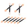 BIUDECO 100pcs Double-sided Eyeshadow Makeup for Eye Shadow Eyebrow Face Glitter Applications for Makeup Artists Beauty Shops view 1