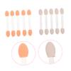 BIUDECO 100pcs Dual-sided Eyeshadow Applicators Makeup Sponge for Eyeliner Eyebrow and Face Glitter Application for Halloween and Holiday Makeup view 4