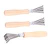 Beatifufu 3pcs Hair Brush Cleaner Ergonomic Comb Hair Remover Tool Portable Lightweight Design for Salon and Home Use view 1