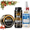 Matte Clay Firm Hold Hair Clay for Men Water Based & Hair Styling Powder for Natural Finish Volumizing & Texturizing Hair Powder & Sea Salt Spray for All Hair Adds Instant Thickness Light Hold (3PCS) view 1