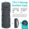 AEROiVi Full Body Bath Pillow with Adjustable Lumbar Roll Pillow Bathtub Cushion with 14 Suction Cups 3D Air Mesh Fit Any Tub Gray Bathroom Accessories view 4