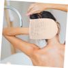 Ipetboom 2pcs Exfoliating Bathing Gloves Scrubber for Body Care for Shower and Bath Removes Dead Skin and Oil Effortlessly Soft Cotton and Blend view 4