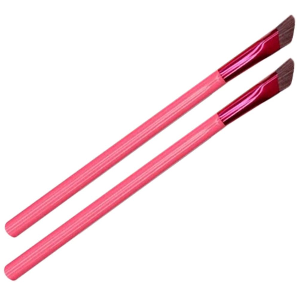Ipetboom 2pcs Women Eyebrow Brush Makeup Tool Angled Brow Brush for Face Mascara Brow Makeup
