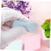 Ipetboom 4pcs Heart Shape Facial Cleaning Sponge Puff Set Dual Use Wet and Dry Makeup Tool Biodegradable Skin Care Sponge for All Skin Types Mixed Colors view 4