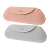 Ipetboom 2pcs Silicone Makeup Brush Case Bag Cosmetic Brush Holder Organizer Pouch for Travel view 1