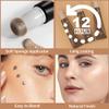 FV 2PCS Cool Toned Contour & Highlighter Stick, Blendable & Natural Finish Liquid Contour Makeup Set, Long Lasting & Creamy Texture Face Illuminator & Shaping Stick, Cruelty-free & Vegan, 01&04 view 2