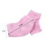Castor Oil Pack Wrap for Foot, Castor Oil Moisturizing Heel Socks, for Plantar Fasciitis, Cracked Heels - Suitable for Overnight Moisturizing of Feet (Without Essential Oils) (Pink - 2 Pairs) view 4