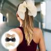 LUOZZY 3 pcs Large Bow Hair Clip Big Bow Hair Pins Cute Spring Hair Barrette Women Girls Hair Accessories - Black+Brown+Beige view 4