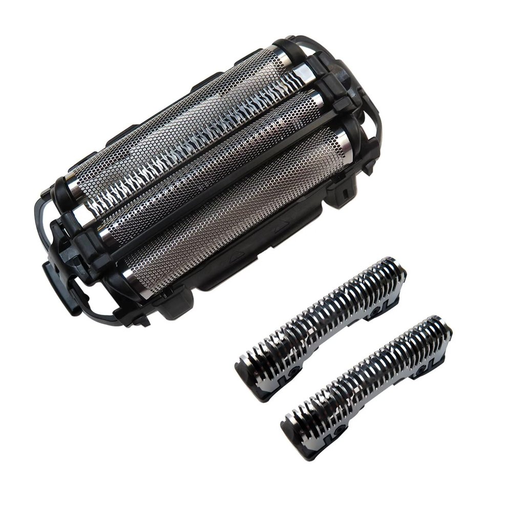 Colorpp Wet/Dry Electric Shaver & Trimmer for Men, WES9025PC Men's Electric Razor Replacement Inner Blade & Outer Foil Set for Panasonic ARC4 4-Blade Shaver ES-LA63AA, ES-LA63-S