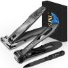 2026 Toenail Clippers for Thick Nails for Seniors - Popular German Nail Clippers for Men 360 & 17mm Wide Open Toenail Clippers, Ultra Sharp Nail Clippers Set with Nail File for Seniors Women view 1