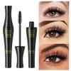 Adurello Mascara Black Volume and Length Natural, Liquid Mascara for Thickening and Curling, Smudgeproof, Waterproof, Sweatproof & Clump-Free view 2