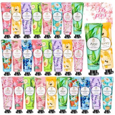 36 Pack Hand Cream Set, Hand Lotion Travel Size, Mothers Day Gifts for Mom, Teacher Appreciation Gifts, Bulk Gifts For Women Coworker, Bulk hand Cream, Mini Hand Cream, Nurse Gifts, Bridesmaid Gifts