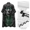 Dolrlasin Vikings Aztec Warrior Professional Barber Cape Polyester Hair Cutting Salon Cape Water Stain Resistant Apron Cutting Hair Beard Hairdressing Cape Anti-Static Haircut 56.766.9 Inch (1 Pack) view 4