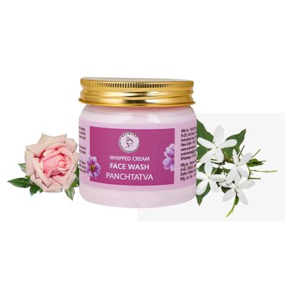 AATMANA Face Wash Panchtatva | Hydrating Face Wash for Sensitive Skin, Removes Makeup & Gently Cleanses Without Over Drying -100 Grams