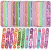 Gisafai 48 Pcs Mother's Day Gift Mom Emery Board Mother's Day Double Sided Nail File Manicure Tools for Party Supplies 12 Styles view 1