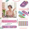 Gisafai 48 Pcs Mother's Day Gift Mom Emery Board Mother's Day Double Sided Nail File Manicure Tools for Party Supplies 12 Styles view 2