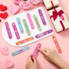 Gisafai 48 Pcs Mother's Day Gift Mom Emery Board Mother's Day Double Sided Nail File Manicure Tools for Party Supplies 12 Styles view 3