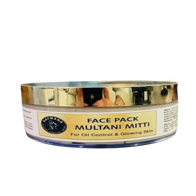 AATMANA Indian Healing Clay Face Pack | Skin Firming | Natural Skin care Tightens Skin for Healthier Complexion -250 Grams