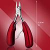10PCS Toenail Clippers Tool, Ingrown toenail Tool, Professional Thick & Ingrown Toe Nail Clippers for Men & Seniors(red) view 2